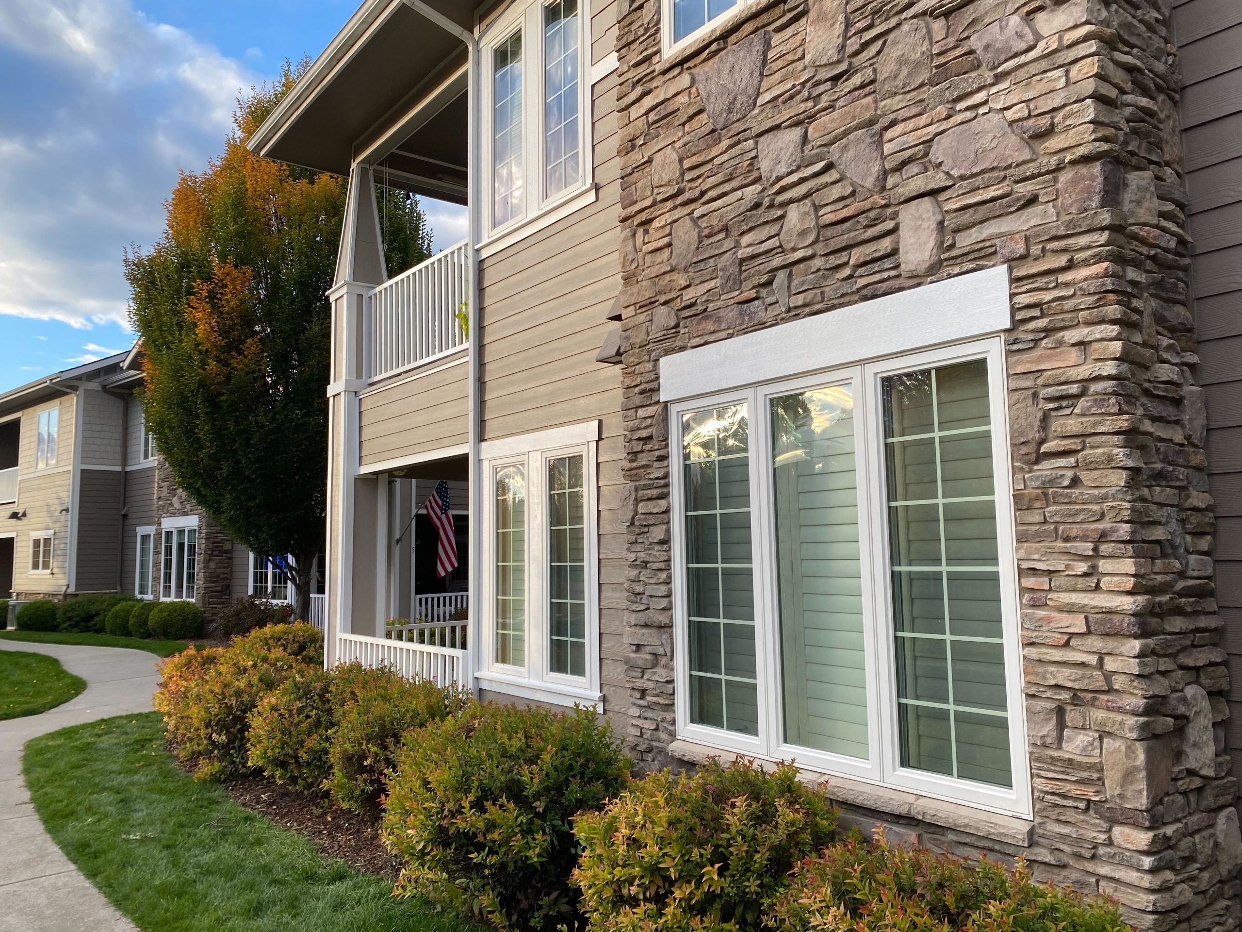 Residential repaint for North Idaho property
