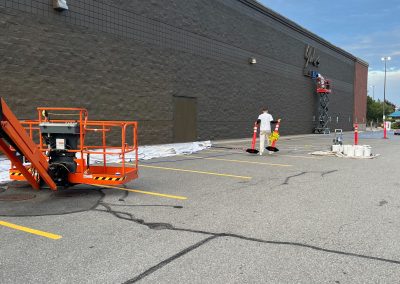 Yokes Grocery Store, commercial painting Spokane, WA