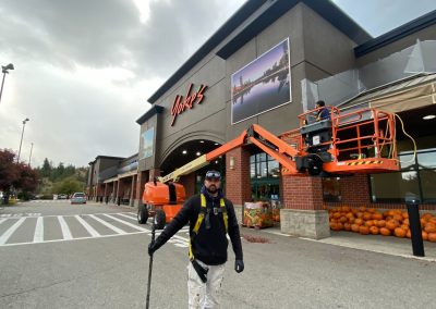 Yokes Grocery Store, commercial painting Spokane, WA