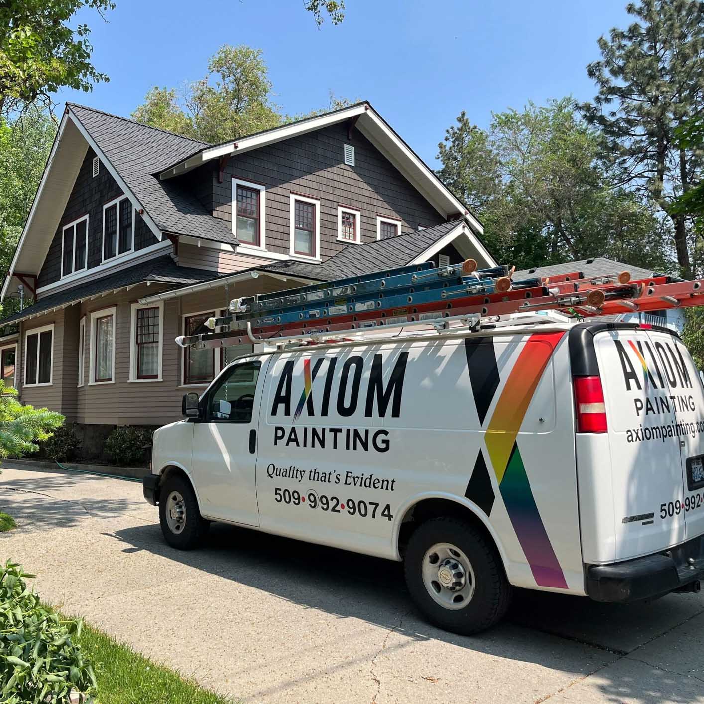 Residential repaint and coating project
